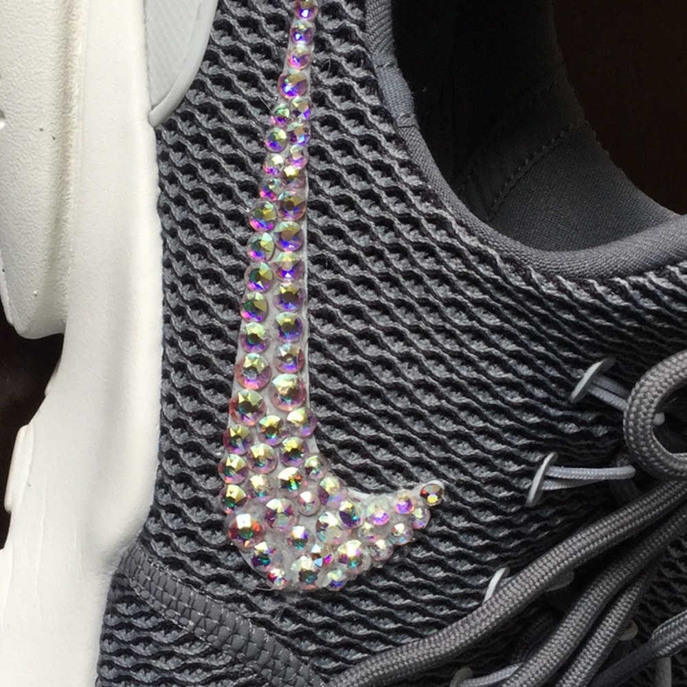 Beautiful  swavorski crystal Nike sneakers.